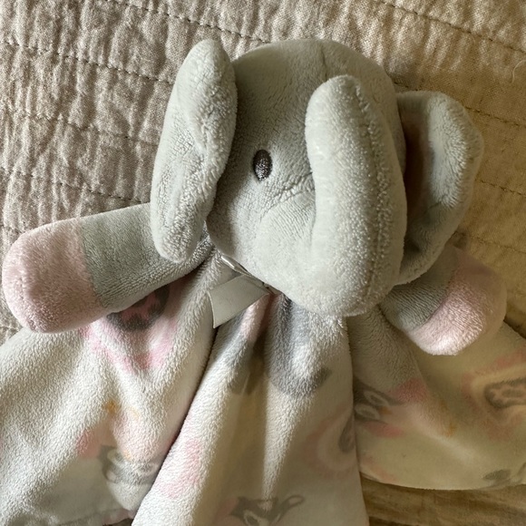 Blankets and beyond Elephant OWL circle fleece Security blanket Lovey Nunu Baby - Picture 2 of 15